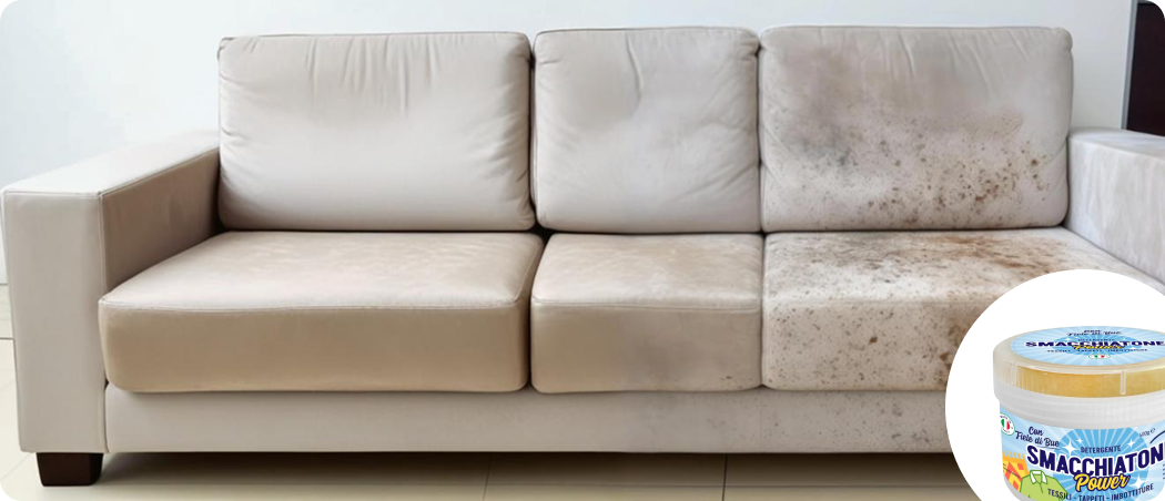 🛋️✨Pulire il divano facilmente: i consigli di Betti Clean su SMACCHIATONE Power