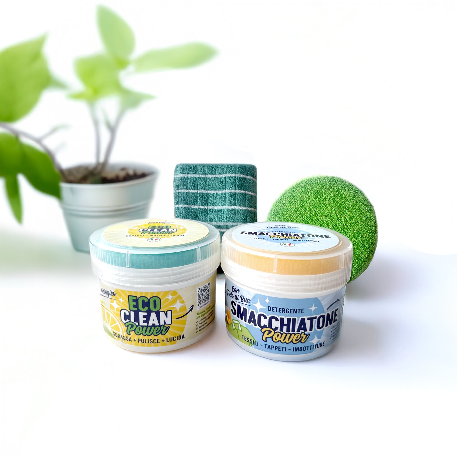 KIT - basic clean duo: SMACCHIATONE Power 250g e ECO CLEAN Power 300g