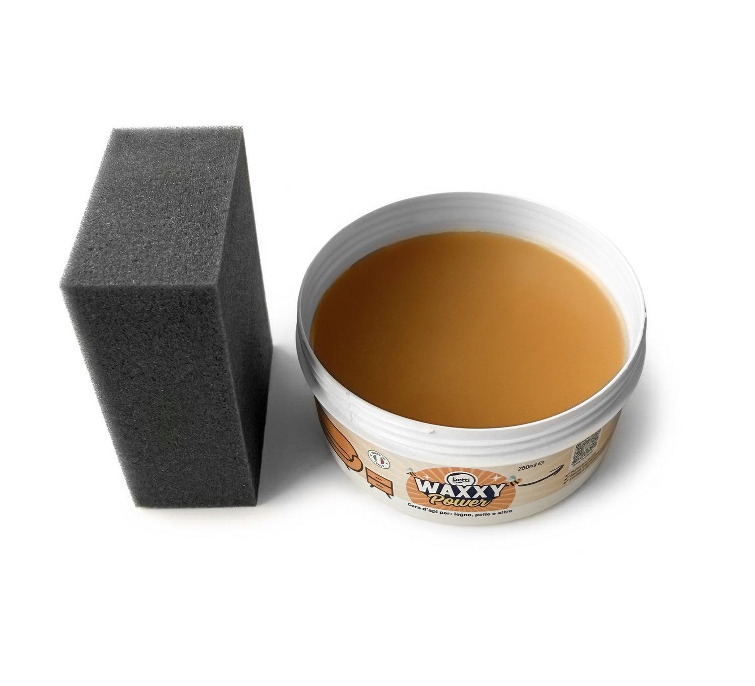 WAXXY Power - cera d’api ridona splendore a legno e pelle