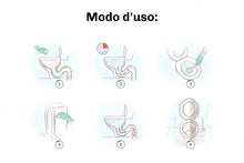 Carica l&#39;immagine nel visualizzatore di Gallery, illustrazioni di wc, prima e dopo essere pulito